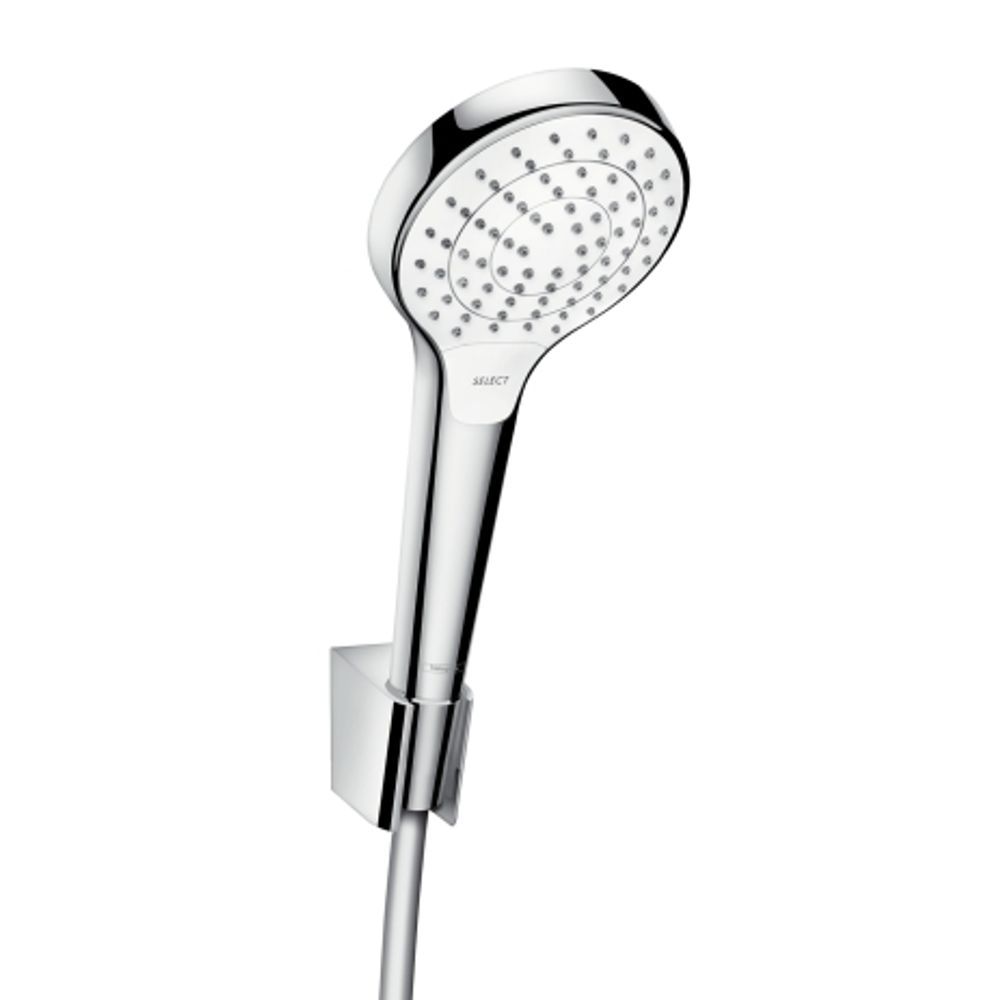 https://raleo.de:443/files/img/11eeea23cd38a2e092906bba4399b90c/size_l/Hansgrohe-HG-Brausenset-Croma-Select-S-Vario-Porter-S-weiss-chr-Brauseschlauch-1250mm-26421400 gallery number 1